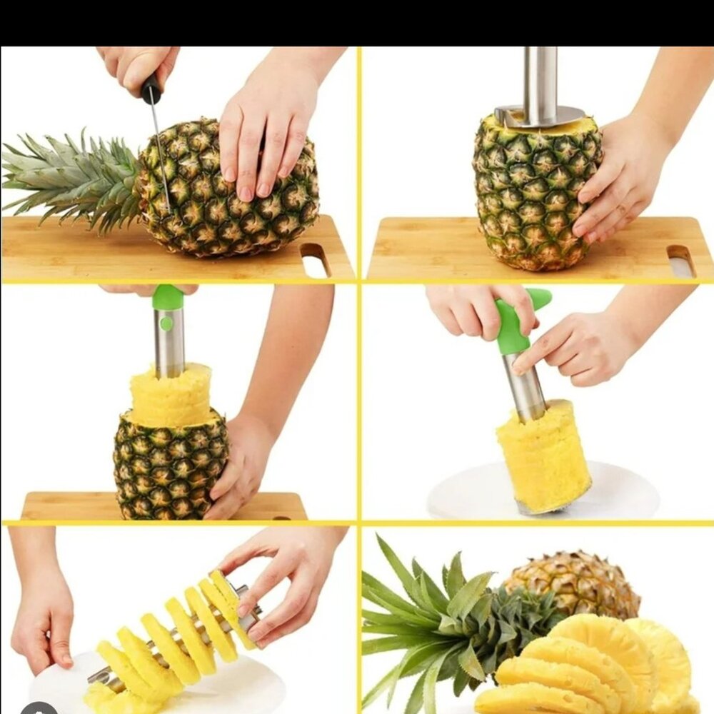 Weight Watchers Stainless Steel Pineapple Corer and Slicer